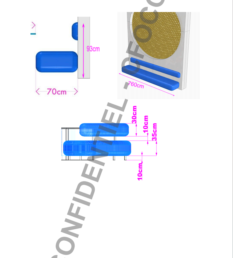 Canapé Long (3 modules)